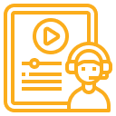 Interactive Audio/Video Content Support